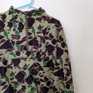 L.L.Bean Camo Raincoat